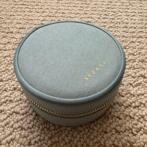 Sézane Round Jewelry Case - NWOT